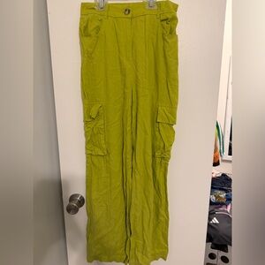 Women’s Lime Cargo Pants